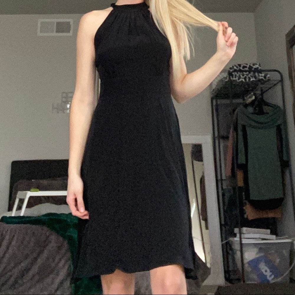 Zara black dress